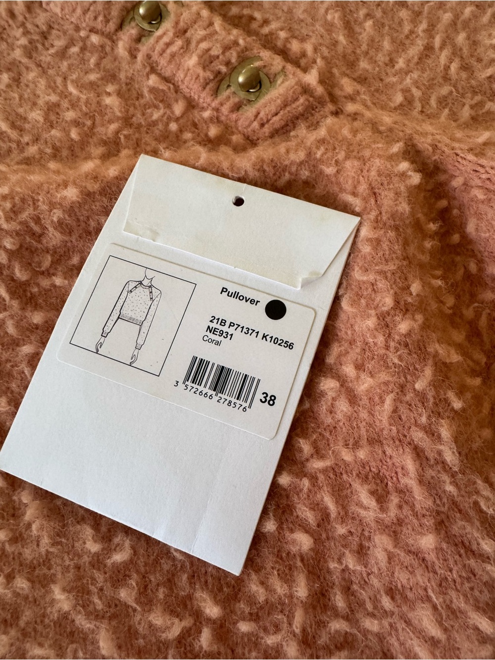 Chanel authentic 2021 alpaca sweater - Picture 2 of 8